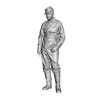 3D Scale Model Universe 1/35 Finnish Long Range Patrol Officer 1941