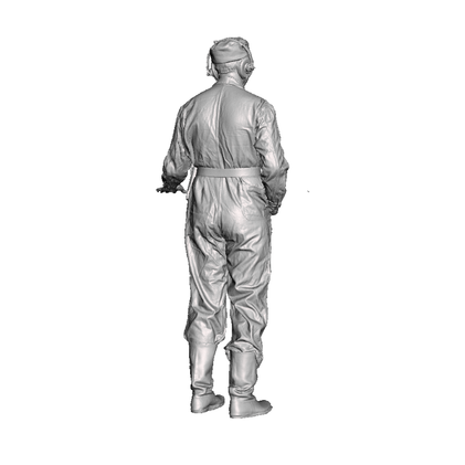 3D Scale Model Universe 1/35 Finnish WW2 Assault Artillery Man