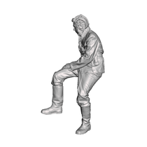3D Scale Model Universe 1/35 Finnish WW2 Tank Crewman on Rest