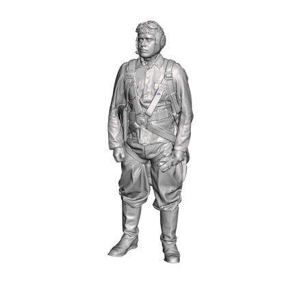 3D Scale Model Universe 1/72 Finnish Air Force WWII Pilot