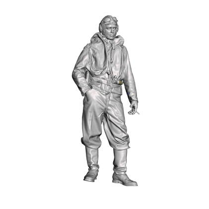 3D Scale Model Universe 1/72 Finnish Air Force Messerschmitt Pilot WWII