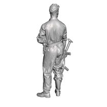 3D Scale Model Universe 1/35 German WW2 Late War Waffen SS Tank Crewman