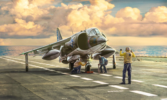 Italeri 1/72 AV-8A Harrier