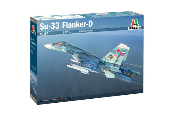 Italeri 1/72 Su-33 Flanker-D
