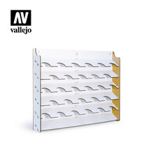 Vallejo Wall Mounted Paint Display - Maaliteline 28 x 35ml 