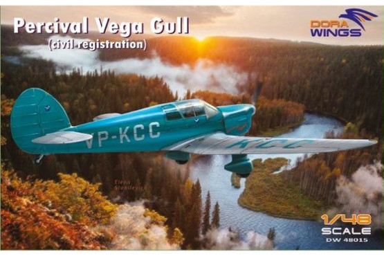 Dora Wings 1/48 Percival Vega Gull (Civil Registration)