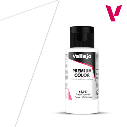 Vallejo 62.063 Premium Airbrush Color Satin Varnish 60ml lakka