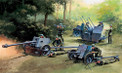 Italeri 1/72 German Guns Set - 3.7cm Pak 37 - 7.5cm Pak 40 - 2cm Flakvierling 38
