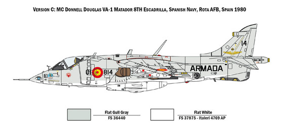 Italeri 1/72 AV-8A Harrier