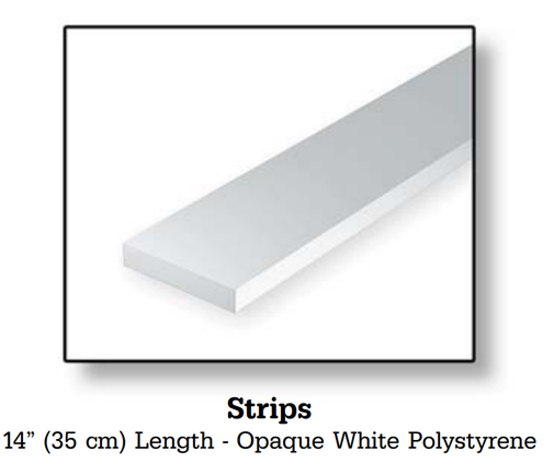Evergreen Polystyreenirima 0,5 x 3,2mm 10kpl