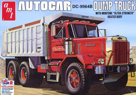 AMT 1/25 Autocar DC-9964B Dump Truck