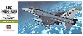 Hasegawa 1/72 F-16C Fighting Falcon U.S. Air Force Tactical Fighter