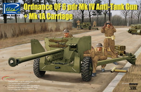 Riich.Models 1/35 British Ordnance QF 6 PDR Mk. IV Anti-Tank Gun