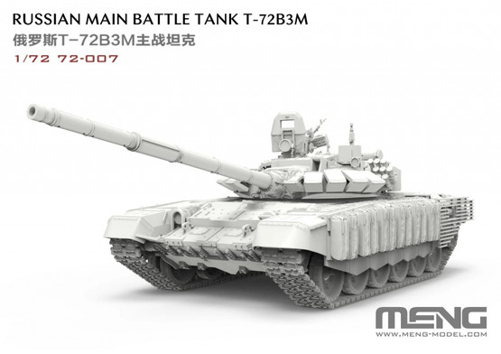 Meng 1/72 Russian Main Battle Tank T-72B3M