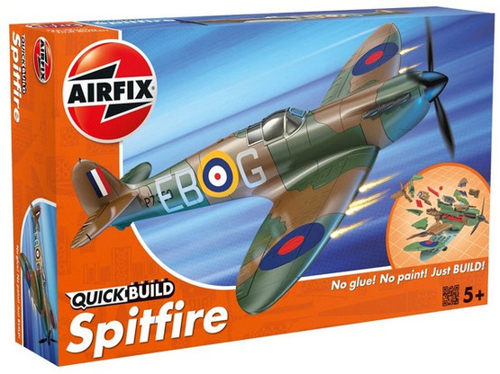 Airfix Spitfire QUICK BUILD aloituspakkaus