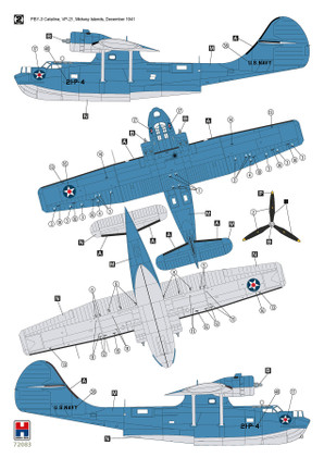 Hobby 2000 1/72 Consolidated PBY-3 Catalina
