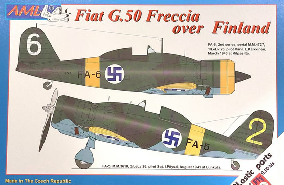 AML 1/72 Fiat G.50 Freccia over Finland