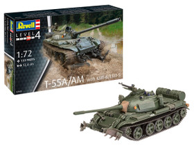 Revell 1/72 T-55A/AM with KMT-6/EMT-5