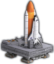 Dragon 1/400 NASA Space Shuttle w/Crawler-Transporter