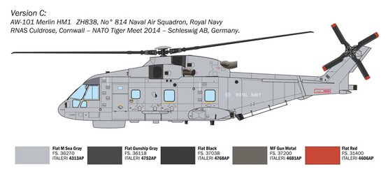 Italeri 1/72 AW101 Merlin HM.1