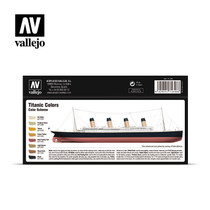 Vallejo Model Air 71.646 Titanic Colors maalisetti 8x17ml