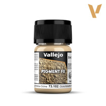 Vallejo Pigment FX 73.102 Light Yellow Ochre pigmentti 35ml