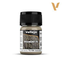 Vallejo Pigment FX 73.104 Light Sienna pigmentti 35ml