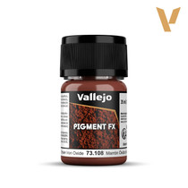 Vallejo Pigment FX 73.108 Brown Iron Oxide pigmentti 35ml