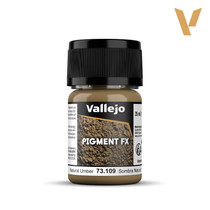 Vallejo Pigment FX 73.109 Natural Umber pigmentti 35ml