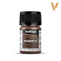Vallejo Pigment FX 73.110 Burnt Umber pigmentti 35ml