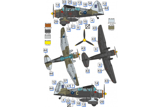 Dora Wings 1/72 Westland Lysander Mk.III (SD)