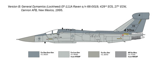 Italeri 1/72 EF-111 A Raven