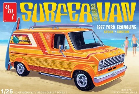 AMT 1/25 Surfer Van 1977 Ford Econoline