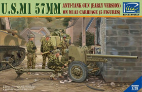 Riich.Models 1/35 U.S.M1 57mm Anti-Tank Gun on M1A3 Carriage (Early Version)
