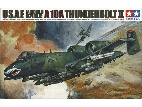 Tamiya 1/48 U.S.A.F. Fairchild Republic A-10A Thunderbolt II