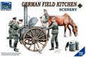 Riich.Models 1/35 German Field Kitchen with Soldiers - Lunch Time