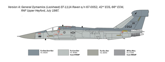 Italeri 1/72 EF-111 A Raven