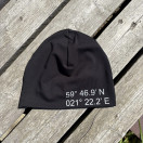 Utö heijastava trikoopipo, Musta