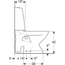 WC-ISTUIN IDO GLOW 63 (S-LUKKO) 5650199 ISO JALKA