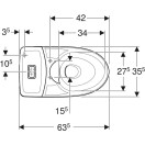 WC-ISTUIN IDO GLOW 67 KORKEA (S-LUKKO) 5650217