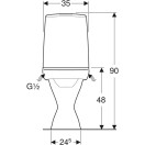 WC-ISTUIN IDO GLOW 67 KORKEA (S-LUKKO) 5650217