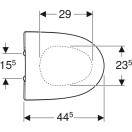 WC-ISTUINKANSI IDO SEVEN D 9153701001 VALKOINEN KOVA