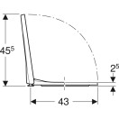 WC-ISTUINKANSI IDO SEVEN D 9153701001 VALKOINEN KOVA