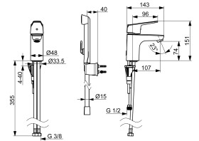 PESUALLASHANA ORAS VEGA 1812FG-33 BIDE MUSTA