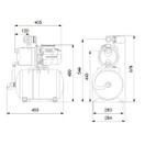 VESIAUTOMAATTI GRUNDFOS JP 4-47 PT-H 20L 1x230V 1,5M