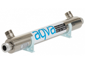 UV-sterilisoija, alle 1360L tuntivirtaamalle. Tuhoaa bakteerit vedestä