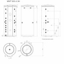 HYBRIDIVARAAJA ENERGY SAVE MWT300.4 300L 3 Kw