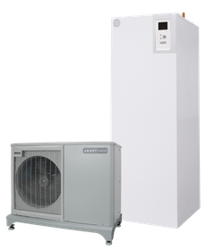 Ilma-vesilämpöpumppu Jäspi Tehowatti Air Mono 8 kW