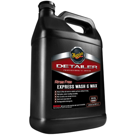 Autoshampoo Meguiars Rinse free express wash & wax 3,78L