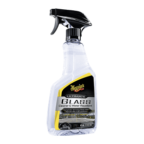 Lasinpuhdistusaine Meguiars Ultimate glass cleaner & water repellent 473ml